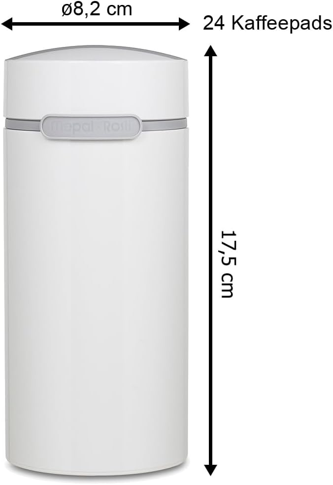 Mepal Kaffeekapsel-Dose Stora, Vorratsdose für Kaffeepads mit integriertem Lifter, Aufbewahrungsdose