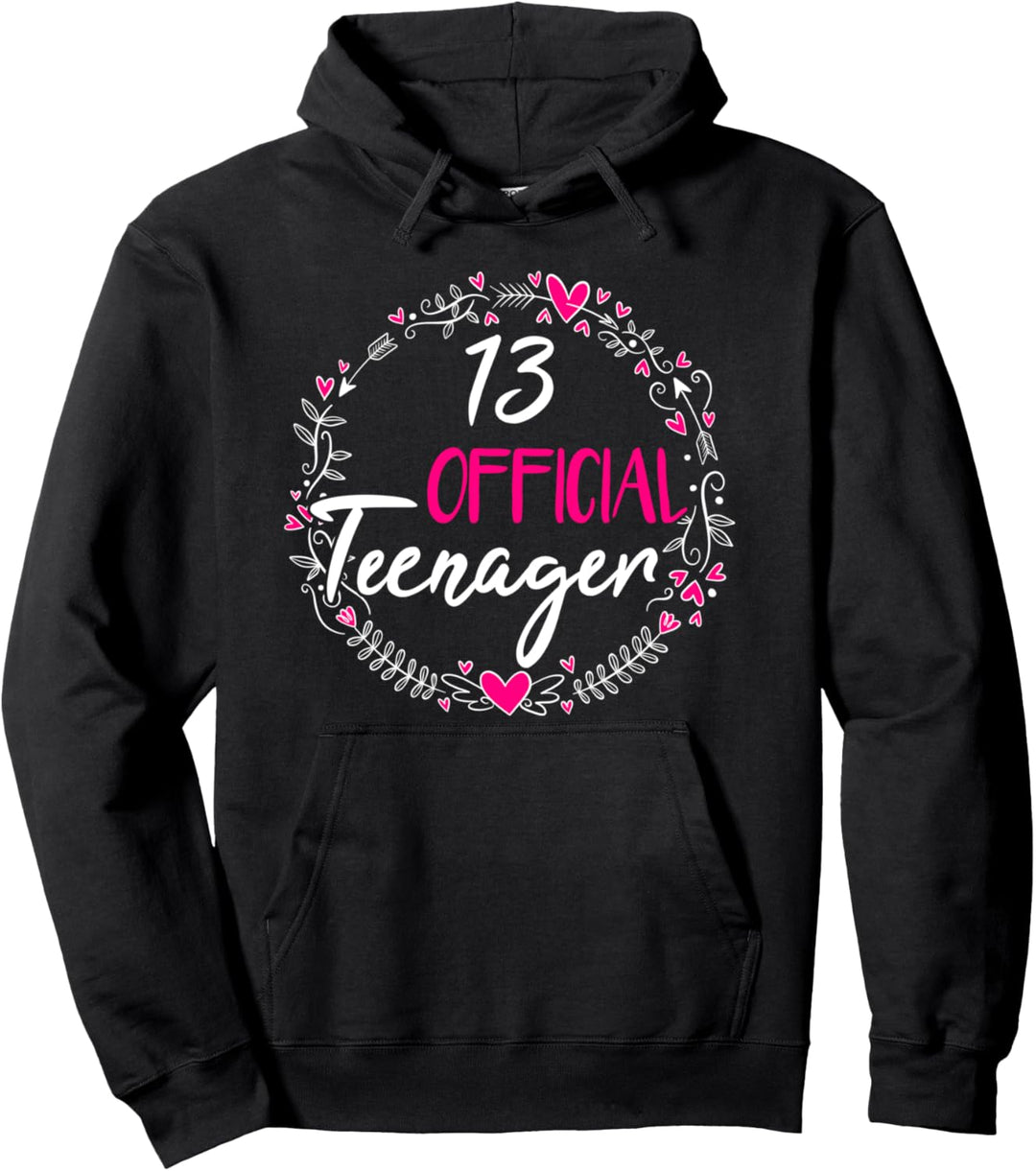 13. Geburtstag Mädchen 13 Jahre Teenager Geburtstag Geschenk Pullover Hoodie