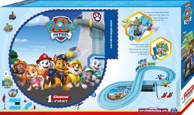 Carrera First - PAW Patrol - Ready for Action, 50 x 7 x 30 cm