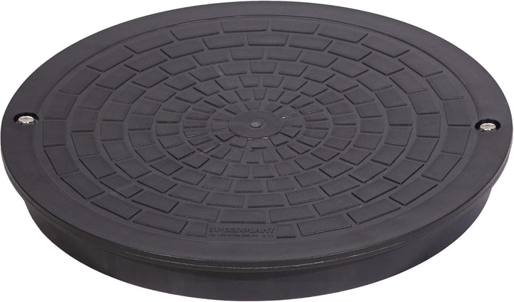 Schachtverlängerung kg Rohr dn 400 1m - Schachtabdeckung Kunststoff Kanaldeckel Schwarz - Sickerscha