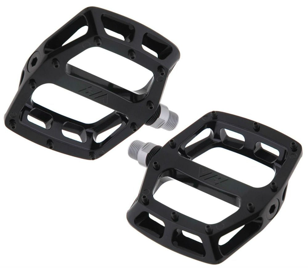 DMR V12 flach Mountain Bike Pedale Schwarz 1,43 cm, Schwarz 1,43 cm