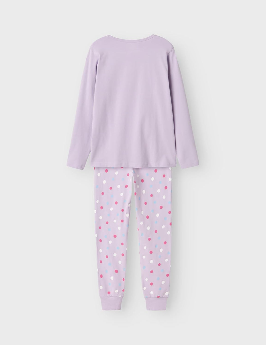 NAME IT Girl Nachtwäsche-Set Langarm 86-92 Pastel Lilac, 86-92 Pastel Lilac