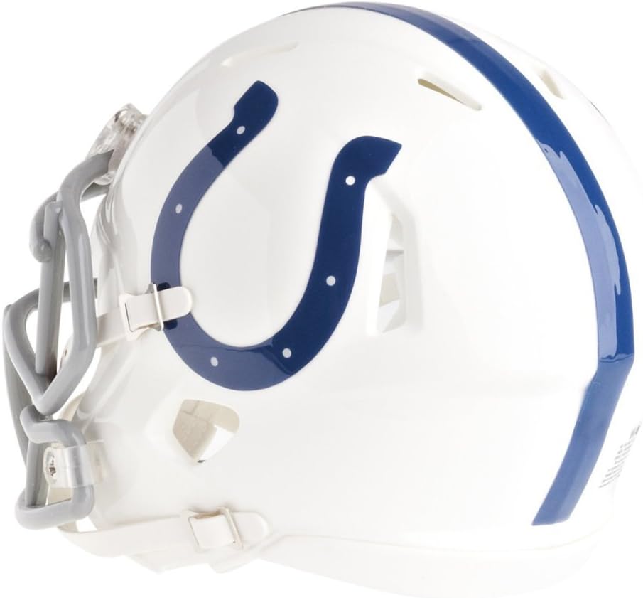 Riddell, Speed-Mini-Helm, NFL Revolution, Unisex n.a 7.5" x 6.5" Indianapolis Colts, n.a 7.5" x 6.5"