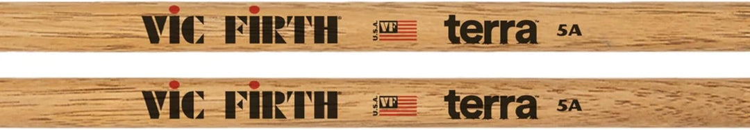 Vic Firth - American Classic® Terra Serie Trommelstöcke 5A - Amerikanisches Hickory – Holzspitze - 4