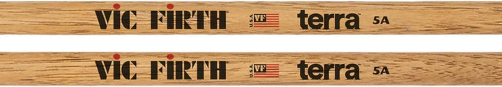 Vic Firth - American Classic® Terra Serie Trommelstöcke 5A - Amerikanisches Hickory – Holzspitze - 4