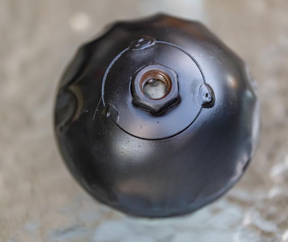 ABAZO Schornsteinfeger, Schornsteinfegerkugel zum Anschieben des Schornsteins zum Entfernen von Russ