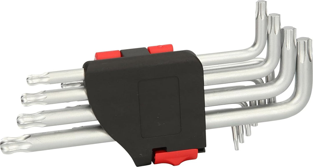 KS Tools 151.5180 Torx-Kugelkopf-Winkelstiftschlüssel-Satz, lang, 10-tlg.