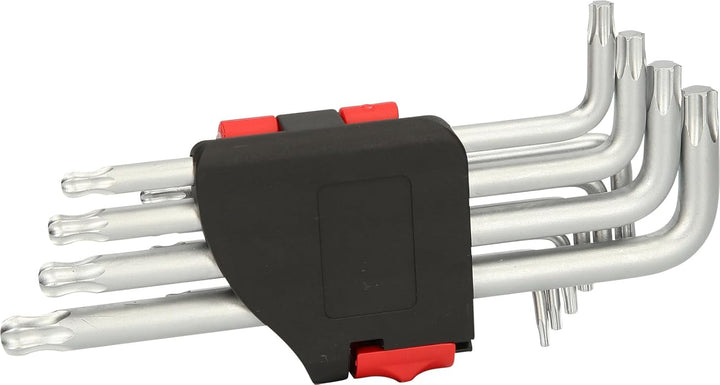 KS Tools 151.5180 Torx-Kugelkopf-Winkelstiftschlüssel-Satz, lang, 10-tlg.