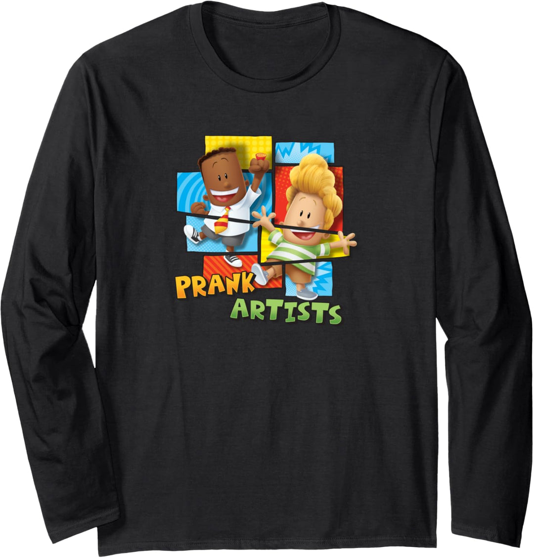 Captain Underpants Streichkünstler Langarmshirt