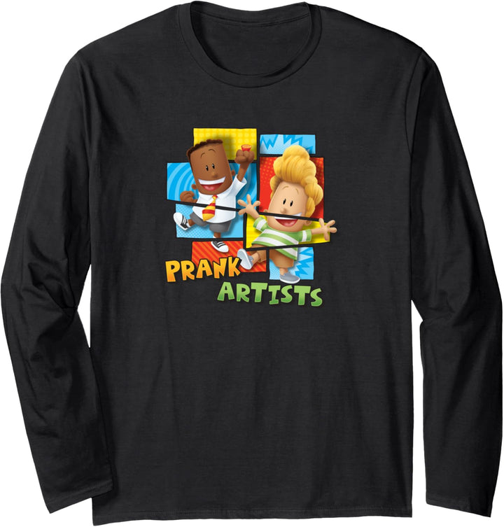 Captain Underpants Streichkünstler Langarmshirt