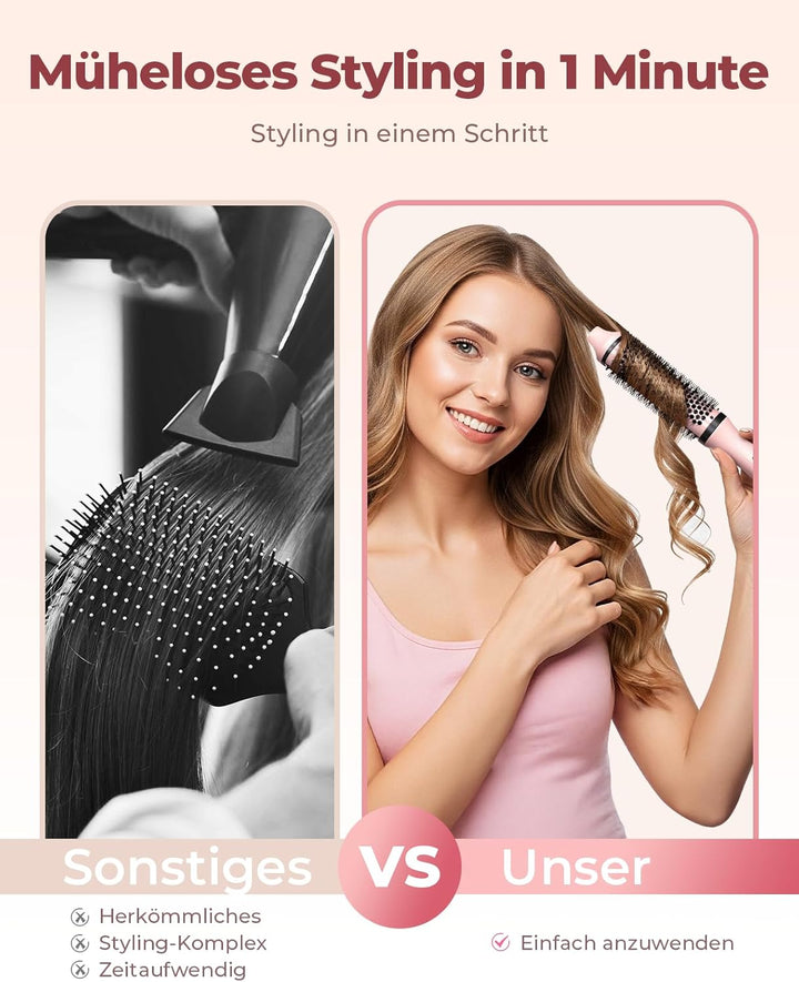 Bopcal Thermal Brush C257 23, Rosa Chiaro