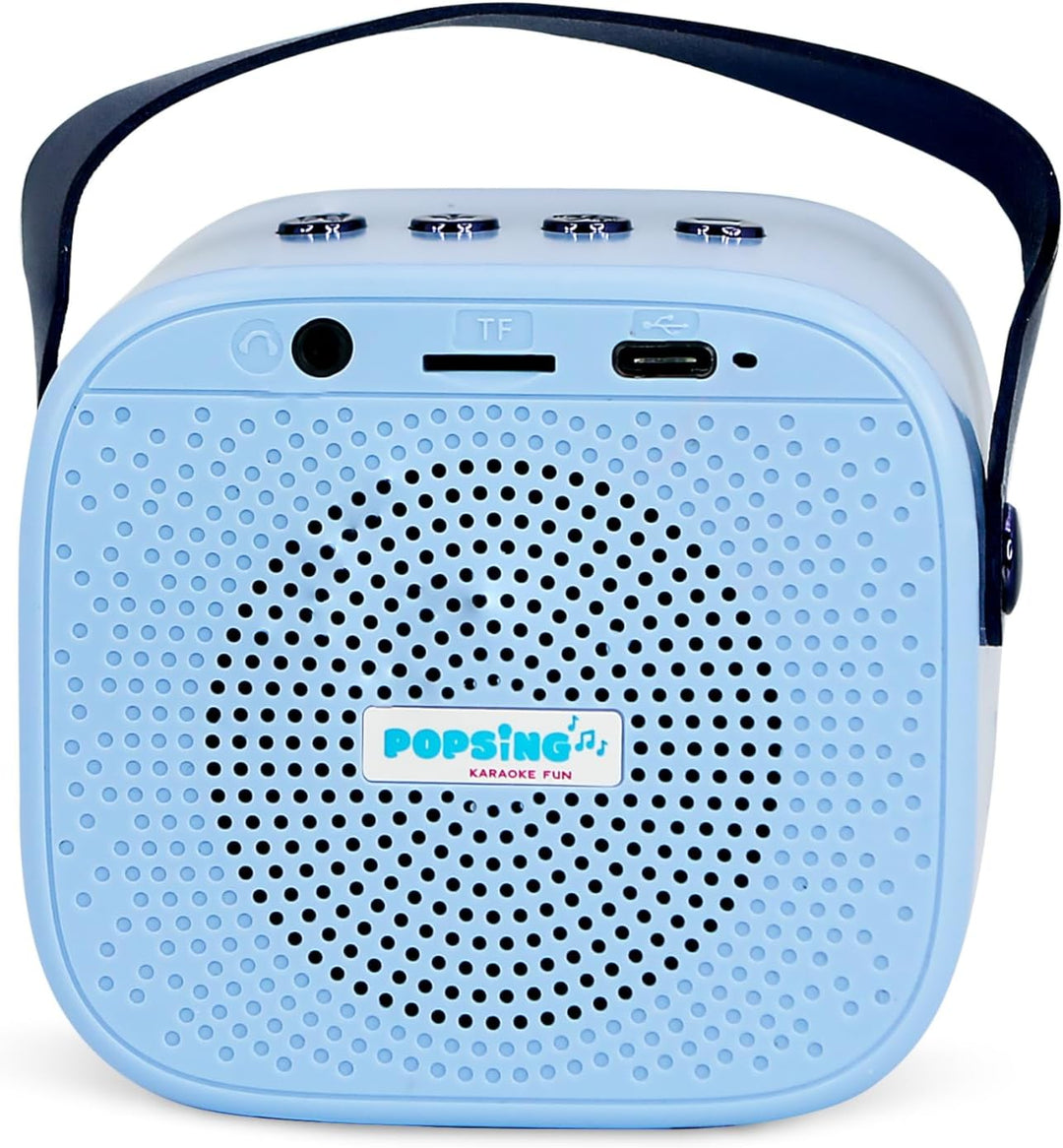 Bluey Popsing LED Light up Wireless Karaoke Speaker with Microphone