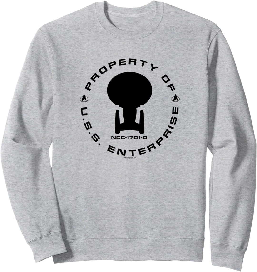Star Trek: Das Eigentum der nächsten Generation von U.S.S. Enterprise Sweatshirt