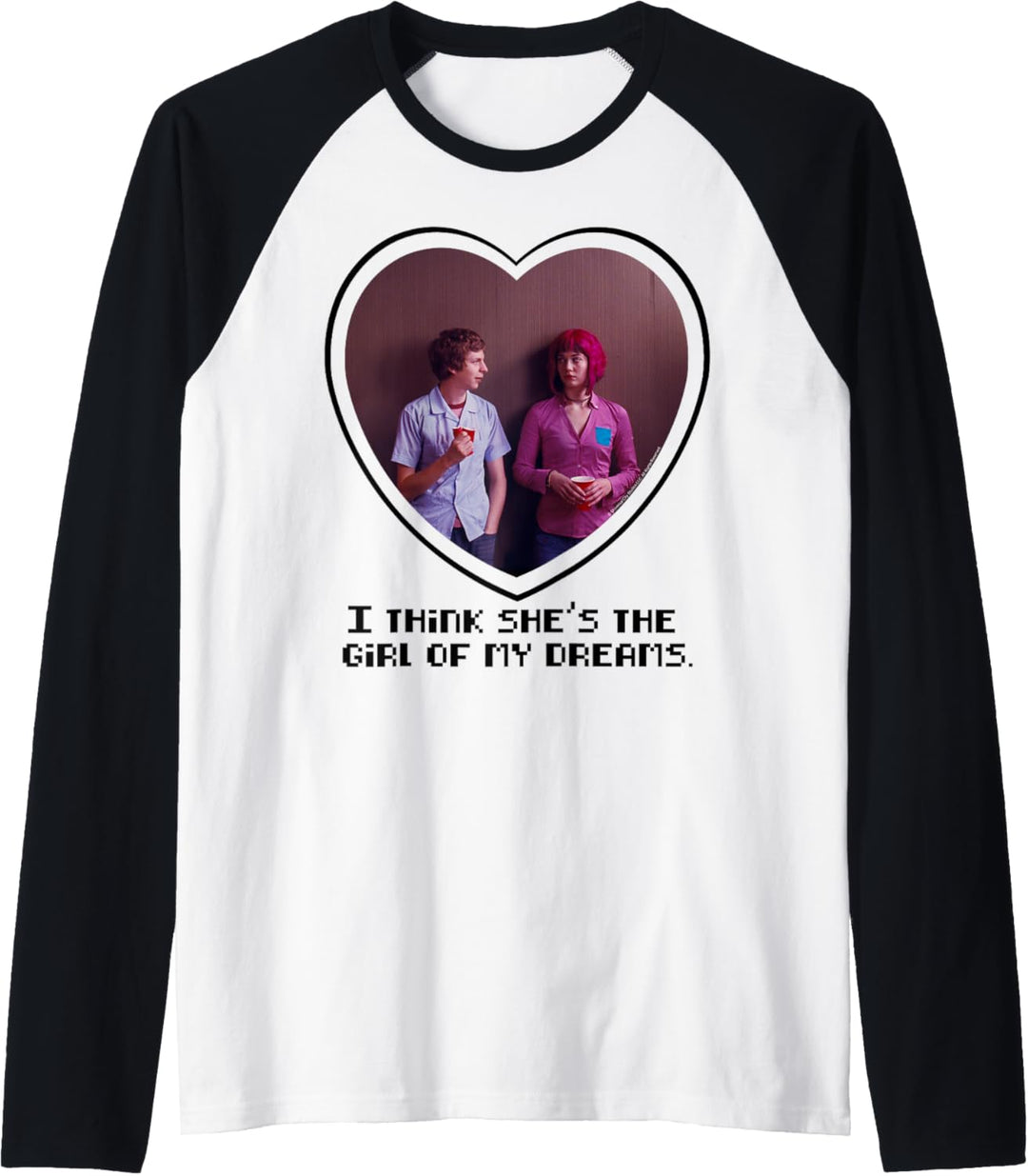 Scott Pilgrim Vs. The World Ramona Flowers Dream Girl Raglan