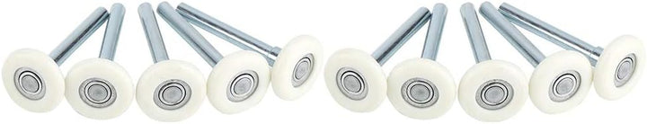Garagentorrolle 10PCS, Nylon-Türräder Ersatz-Garagenrolle 2'' Vorbau
