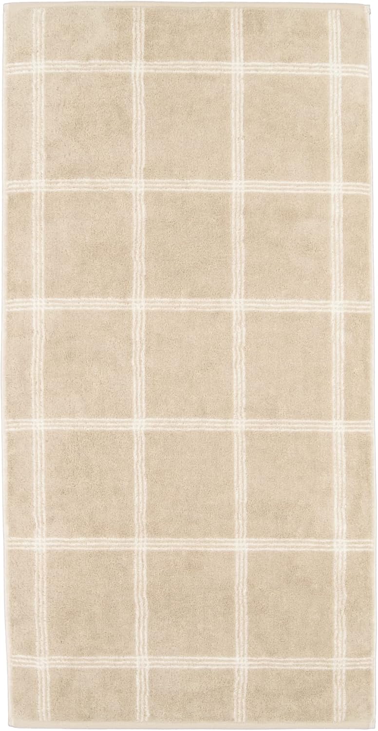 Cawö Luxury Home Duschtuch Two-Tone 604 | 33 Sand - 80 x 150 Duschtuch 80 x 150 cm, Duschtuch 80 x 1