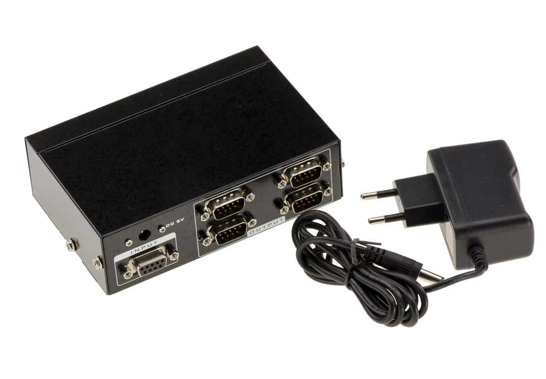 Kalea Informatique Splitter Serie RS232 / 1 auf 4 COM Ports, Dupliziert ein Signal RS-232 in 4 ident