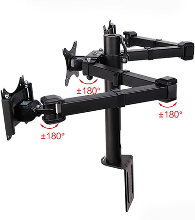 Thingy Club, verstellbarer Computermonitorarm / Halterung / Stütze Triple Monitors, Triple Monitors