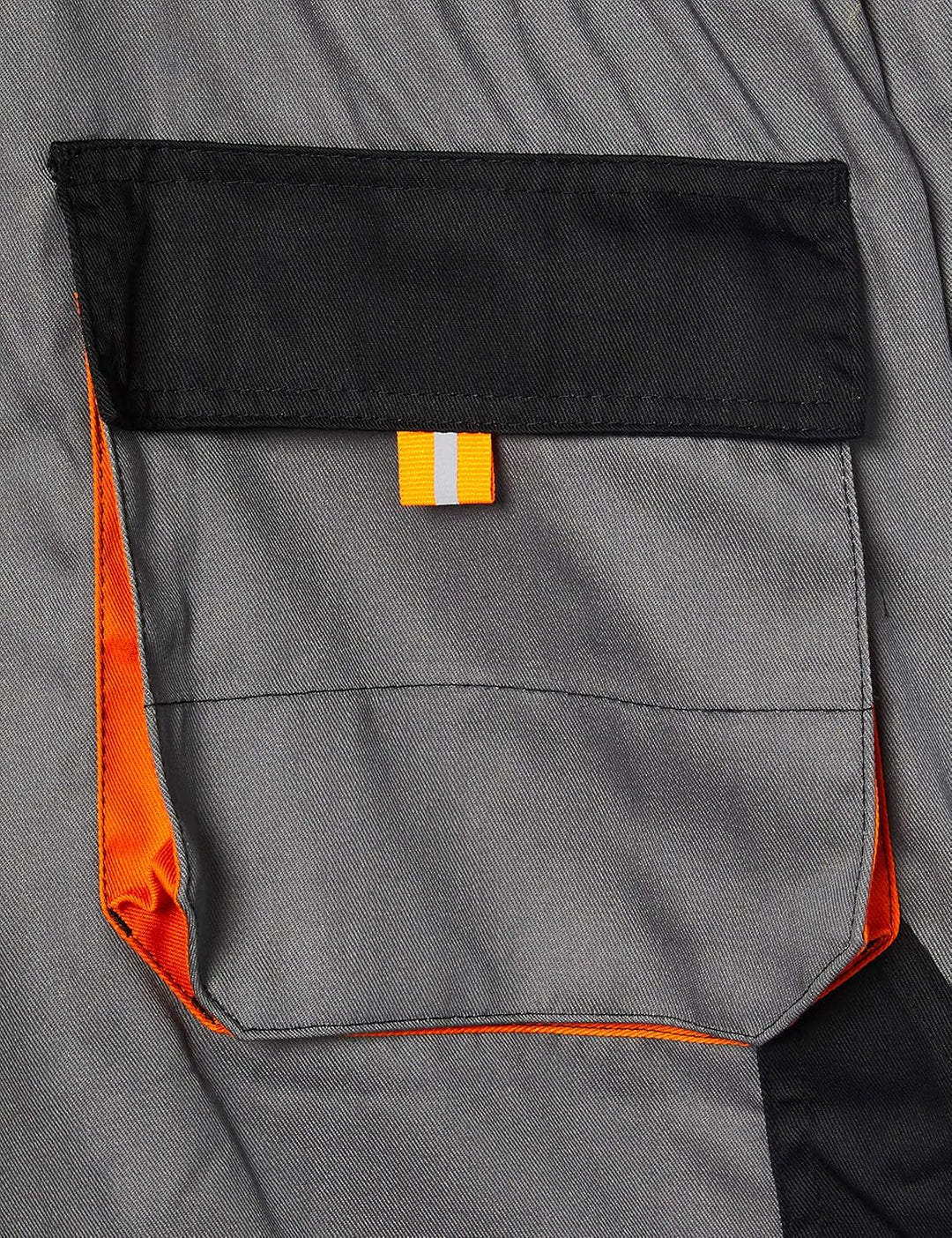 Result R321x Work-Guard Lite Overall XS Mehrfarbig (Grau / Schwarz / Orange), XS Mehrfarbig (Grau /