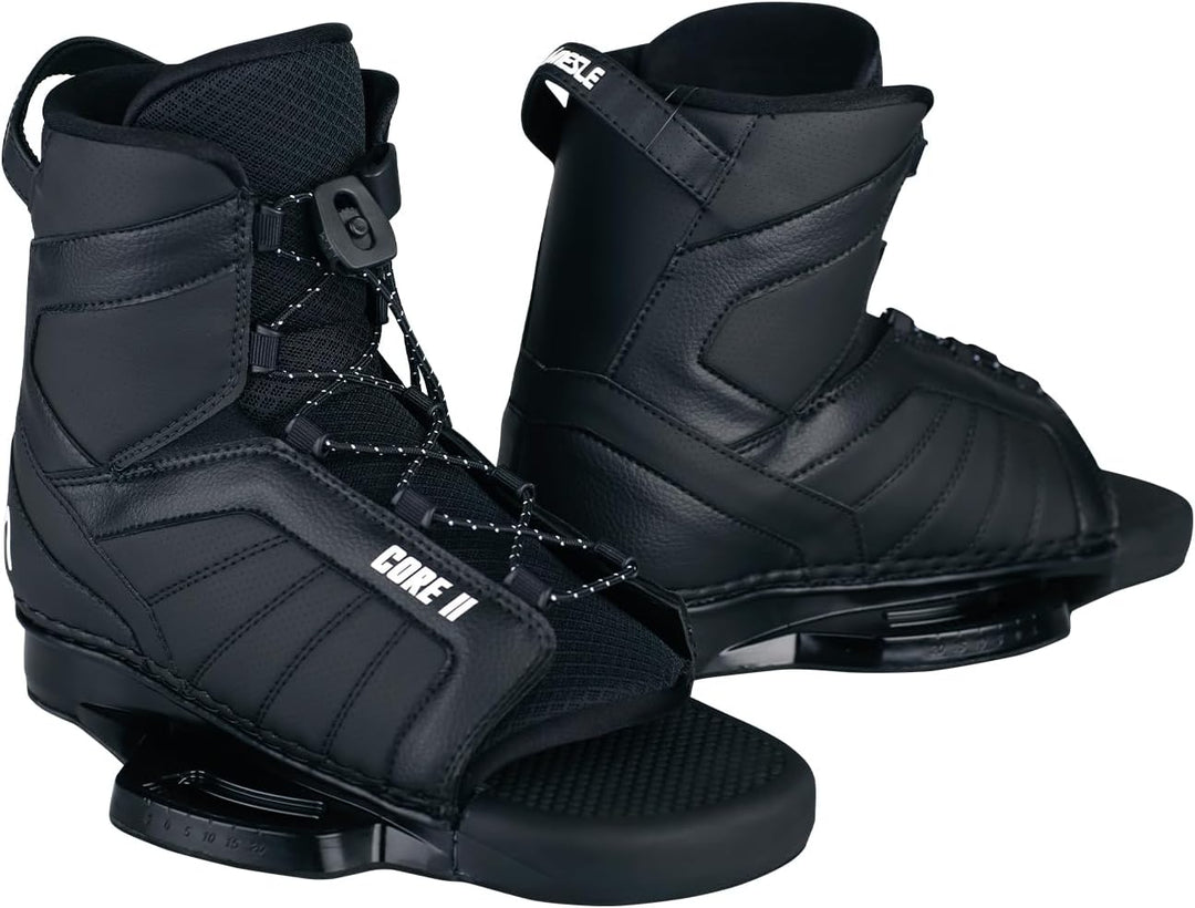 Mesle Wakeboard Set Pilot mit Core Bindung, Profi Wakeboard für Boot & Jet-Ski 142.0 Zentimeter L-XL