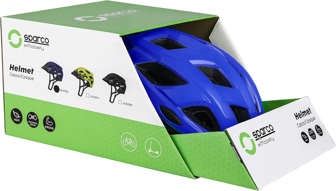 Sparco eMobility SE300 Sporthelm BLAU, BLAU