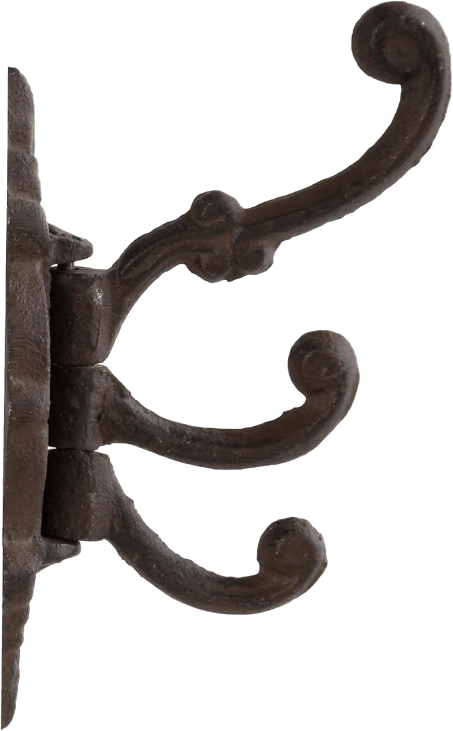 degawo Wandgarderobe Haken im 5 er Set Handtuchhaken - Moderner schwarzer- brauner Wandhaken - Stilv