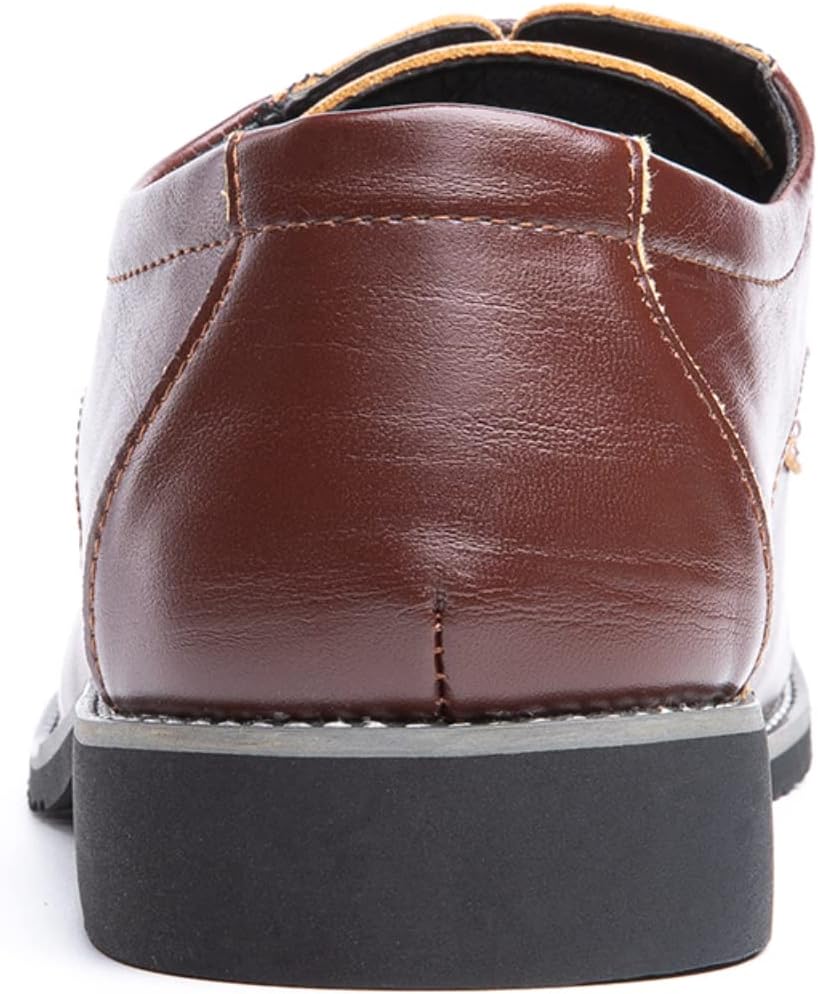 Anzugschuhe Herren Oxford Derby Schuhe Brogues Lederschuhe Hochzeitsschuhe Schnürhalbschuhe Klassisc