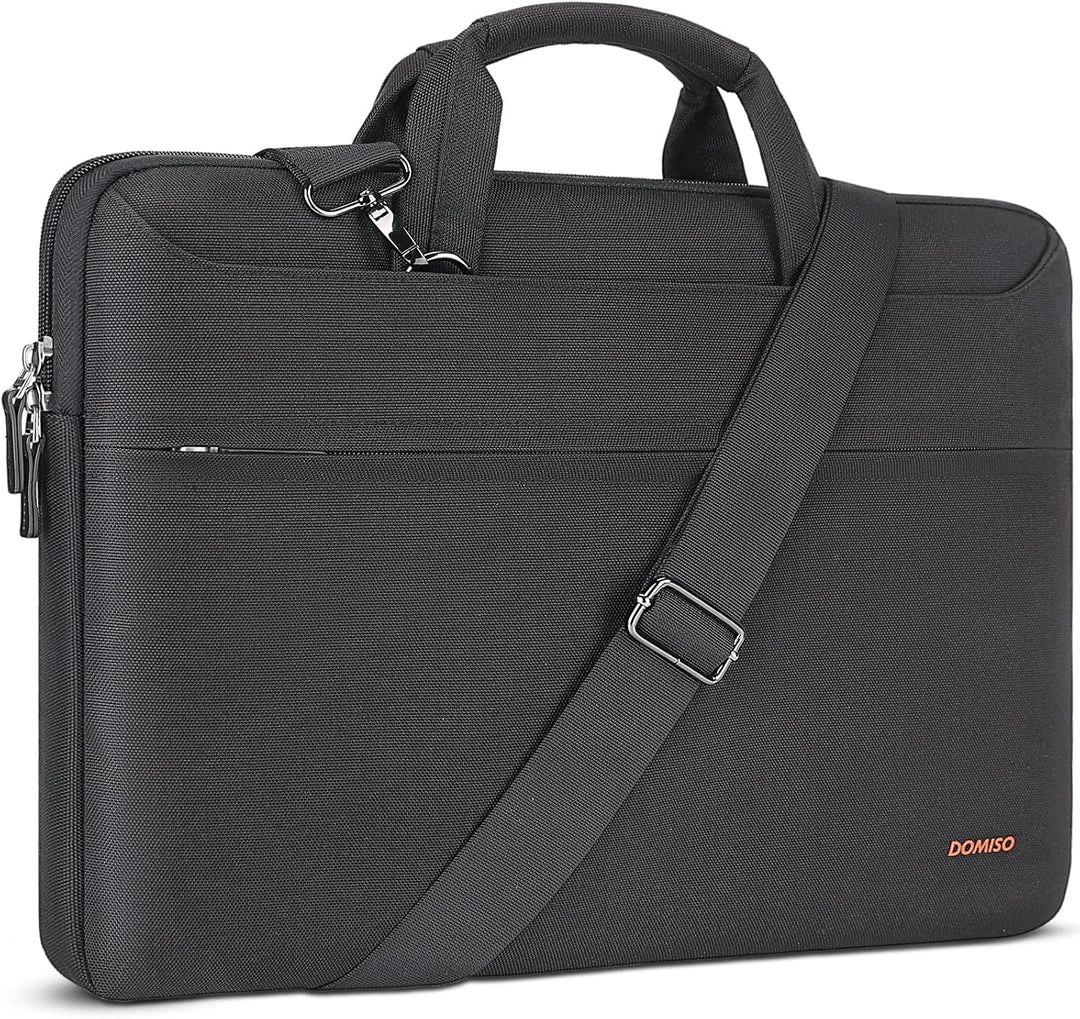 DOMISO 14 Zoll Wasserdicht Laptop Tasche Aktentasche Schultertasche Notebooktasche für 14" Lenovo Id
