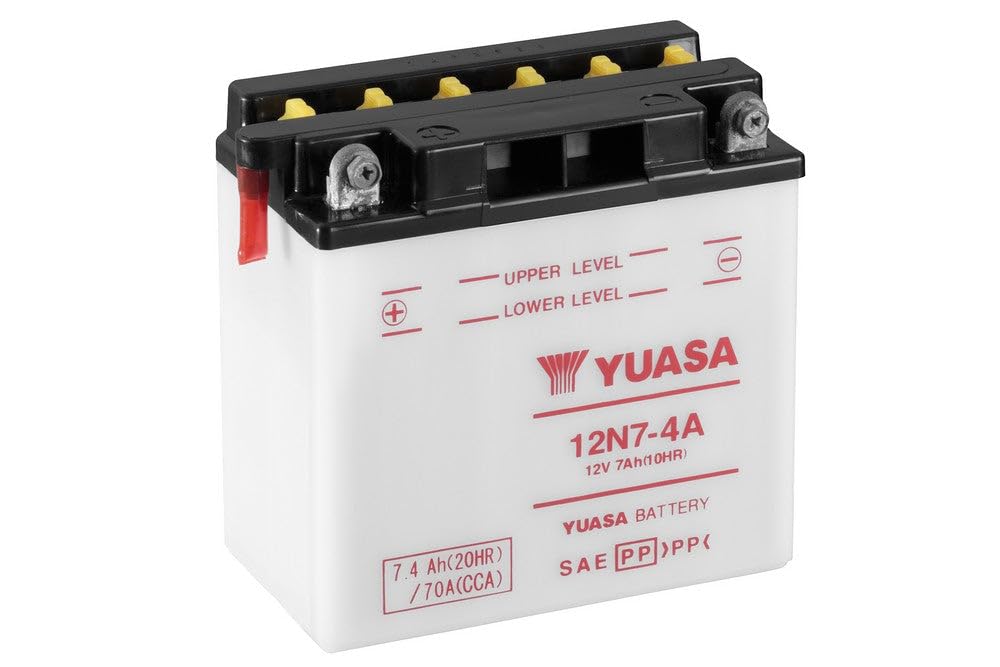 YUASA BATTERIE 12N7-4A offen ohne Saeure