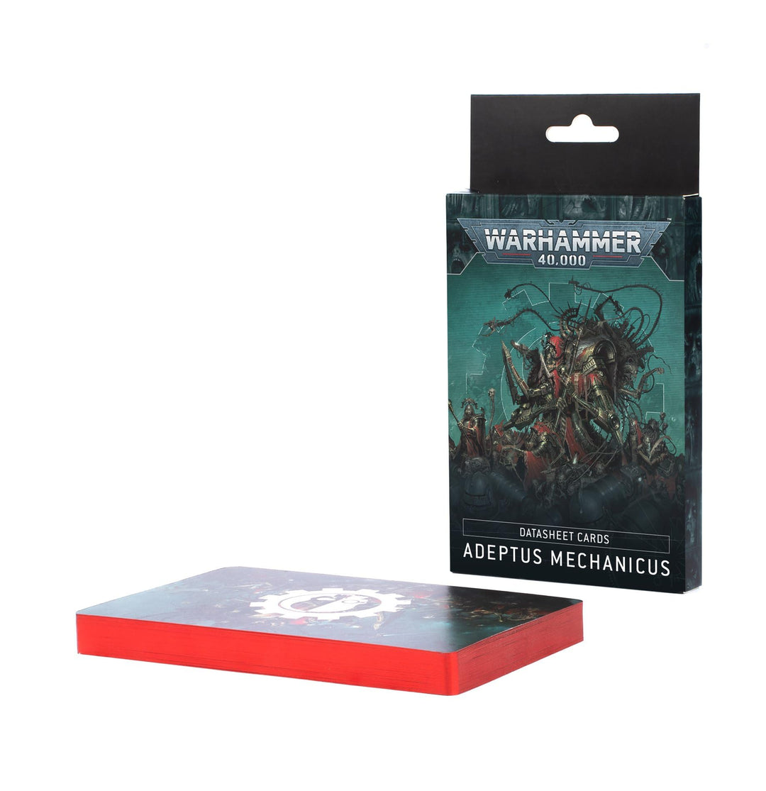 Games Workshop - Warhammer 40.000 - DATENBLATTKARTEN: Adeptus Mechanicus (2023-10. Auflage)