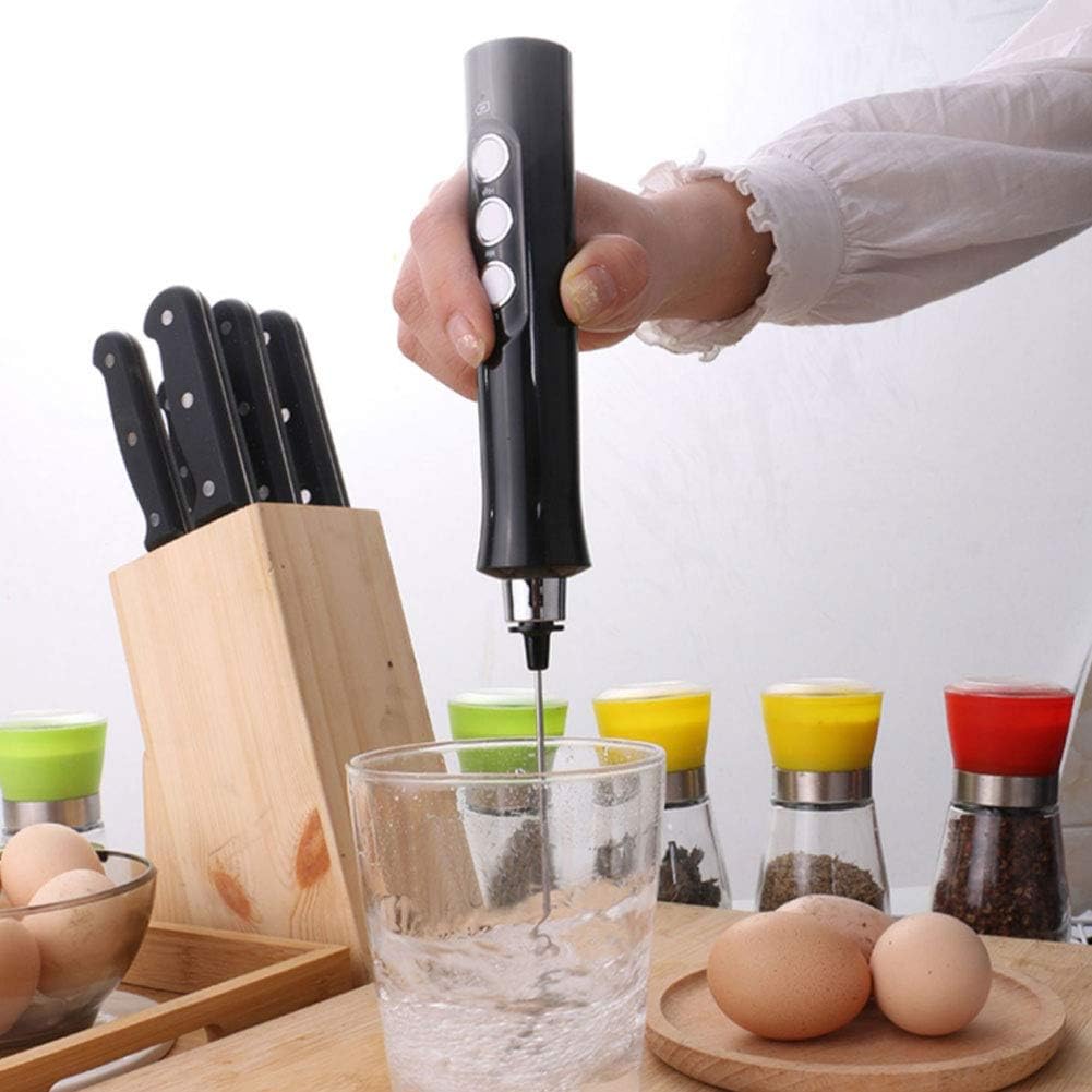 Elektrische Milchfrother, Handgehaltenes Automatischem Schneebesen, Milchschüttler, USB -Ladung