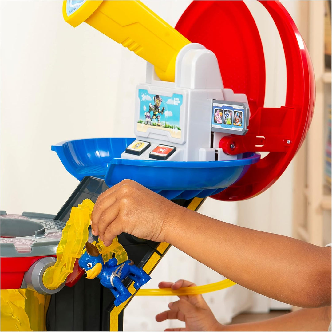 PAW PATROL Mighty Pups Lifesize Lookout Tower Zentrale - 70 cm gross Lookout Tower Spielset, Lookout