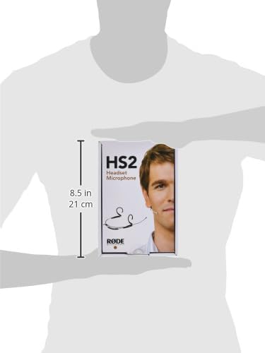 RØDE HS2P Large leichtes Headset-Mikrofon mit Kugelcharakteristik – pross, hautfarben Rosa Gross, Ro