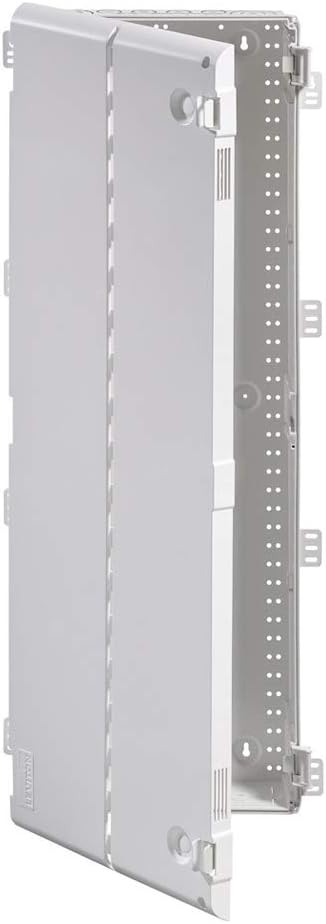 Leviton 49605-42P Kabelloses strukturiertes Media-Center mit belüfteter Scharniertür, 106,7 cm, Weis