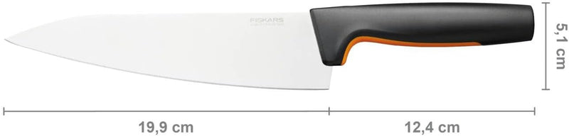 Fiskars Küchenmesser-Set, 5-teilig, Functional Form, Inklusive Kochmesser (gross), Gemüsemesser, Tom