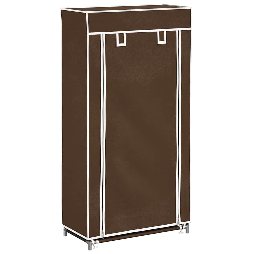 vidaXL Schuhschrank Schuhregal Schuhablage 5 Schicht 58 x 28 x 106 cm Braun Braun 58 x 28 x 106 cm,