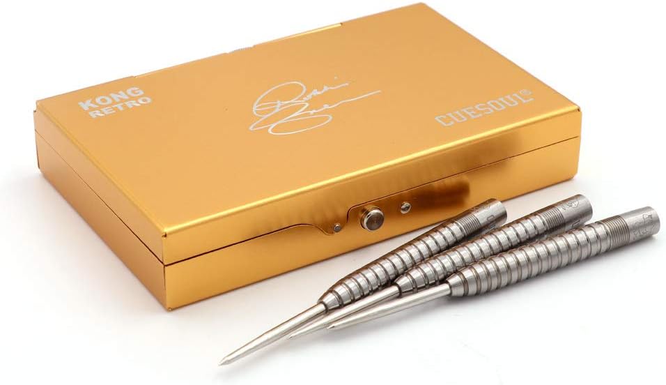 CUESOUL Robbie Green 22g / 24g 90% Wolframstahl-Dartzylinder 22g silberner Ringgriff CSDP-BS018-22,