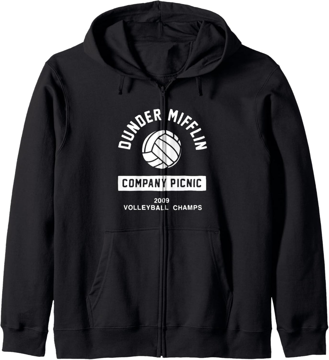 The Office Volleyball Unternehmen Picknick Kapuzenjacke