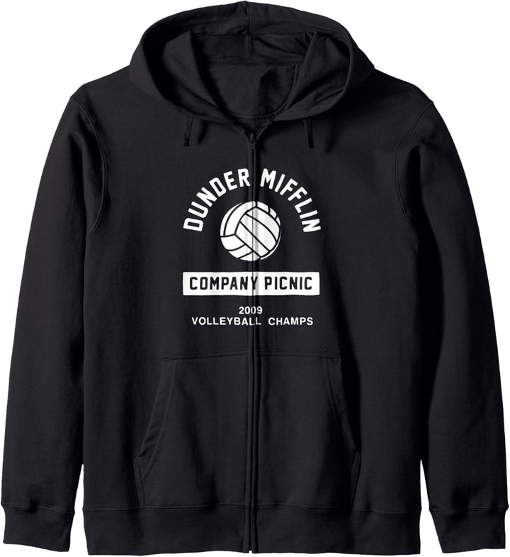 The Office Volleyball Unternehmen Picknick Kapuzenjacke