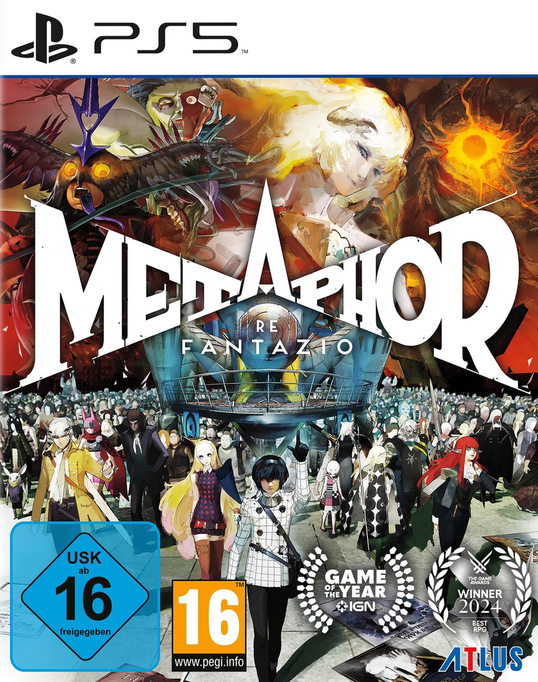 Metaphor: ReFantazio (PlayStation 5) PlayStation 5 Standard, PlayStation 5 Standard