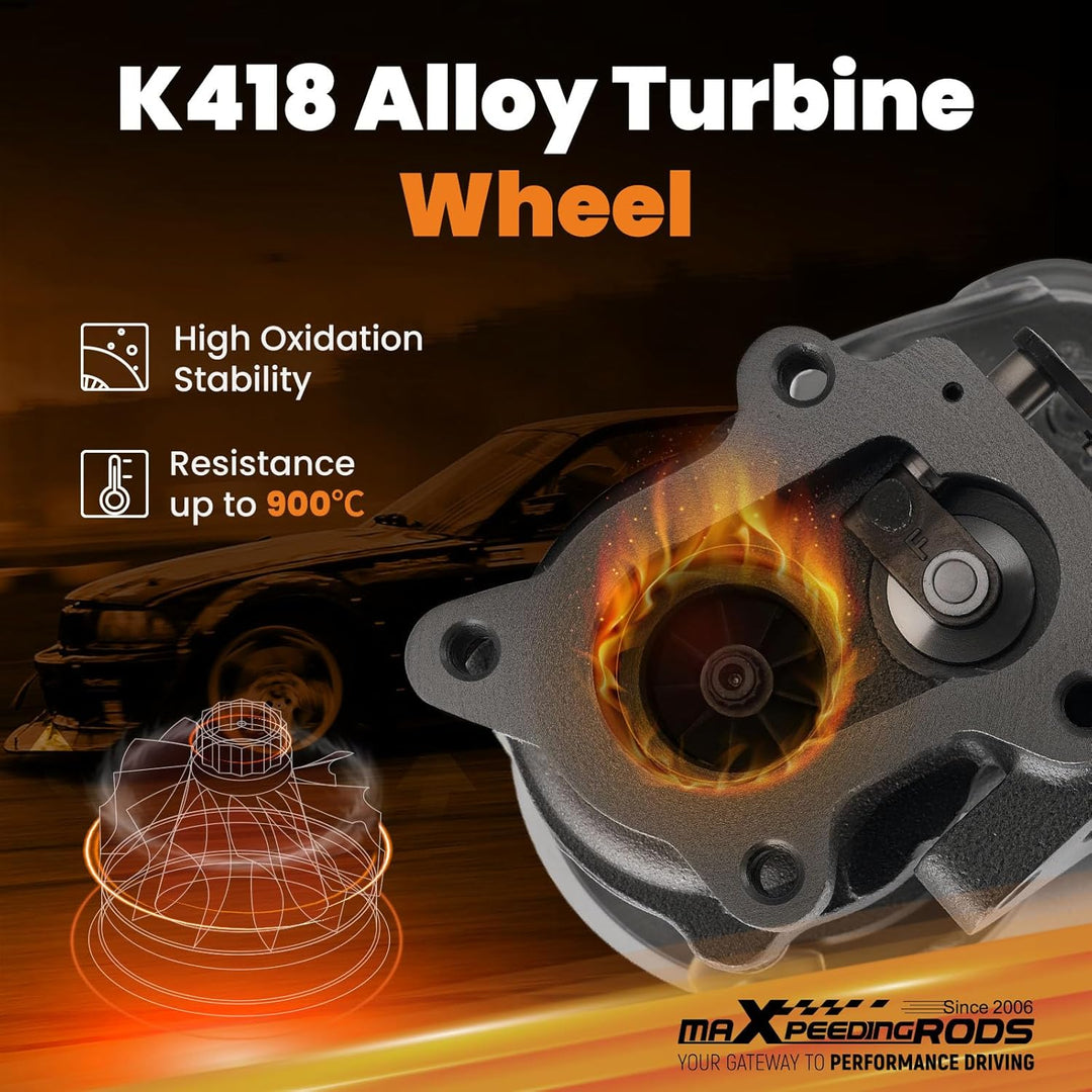 maXpeedingrods RHB31 Turbo and Oil Cooled Turbocharger, RHB31