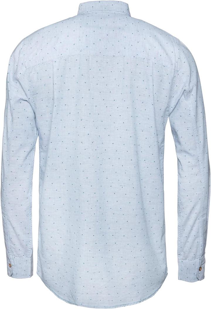 Protest Herren Afternoon Herrenhemd S Empire Blue, S Empire Blue