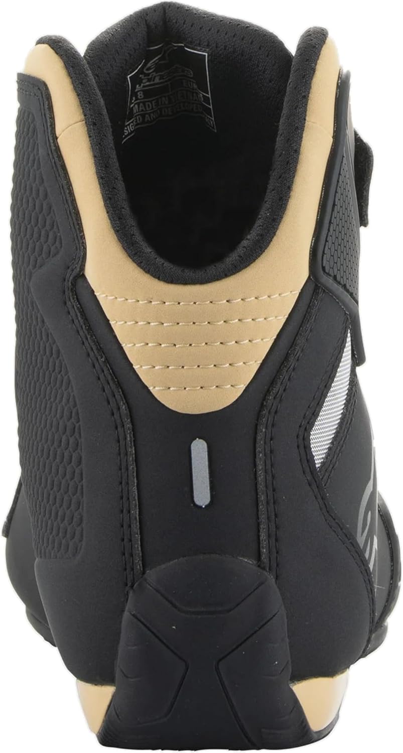 Alpinestars Stella Sektor Shoe Damen Motorradsschuhe Schwarz Champagne 39.5 EU, 39.5 EU