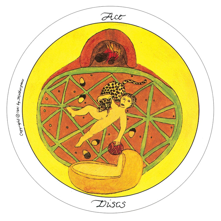 The Motherpeace Round Tarot Deck: 78-Card Deck, Karten