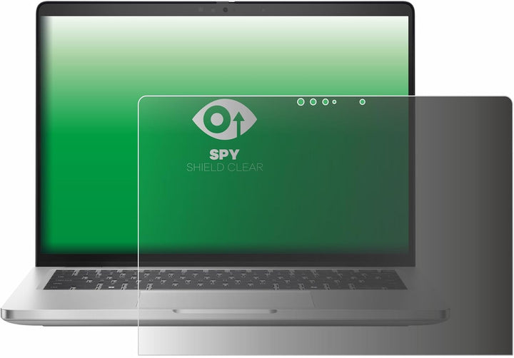 upscreen Anti-Spy Blickschutzfolie für Dell Pro 14 Plus 2-in-1 PB14250 Made in Germany, Privacy Disp