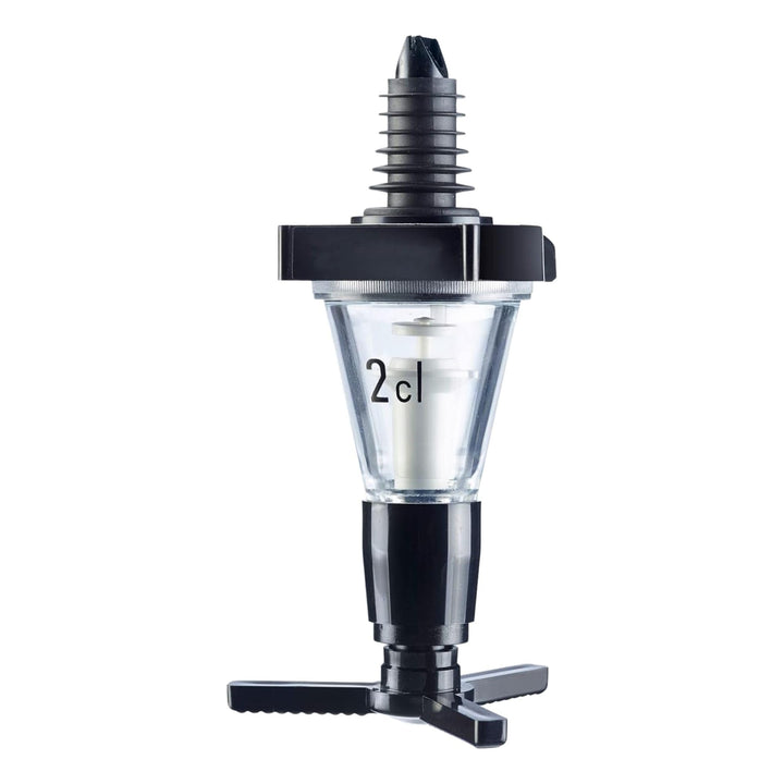 Westmark Dosiergerät, Mass-/Fülleinheit: 2 cl, Kunststoff, Standard, Schwarz/Transparent, 92202260,