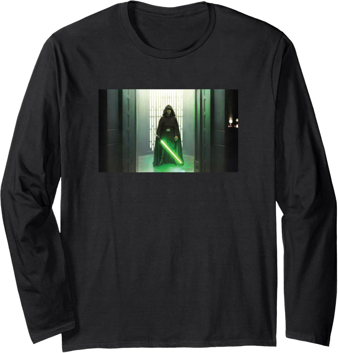 Star Wars: The Mandalorian Luke Skywalker Jedi Entrance Langarmshirt