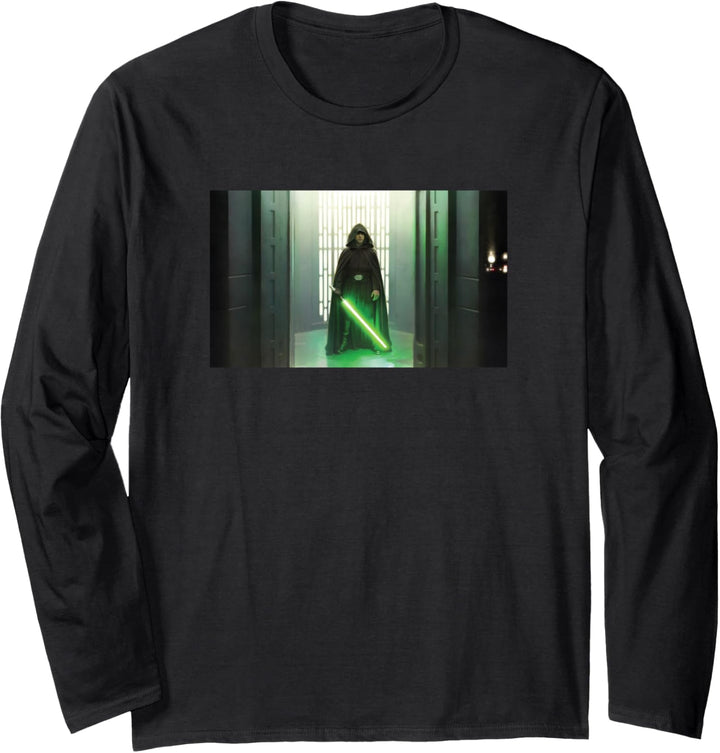 Star Wars: The Mandalorian Luke Skywalker Jedi Entrance Langarmshirt
