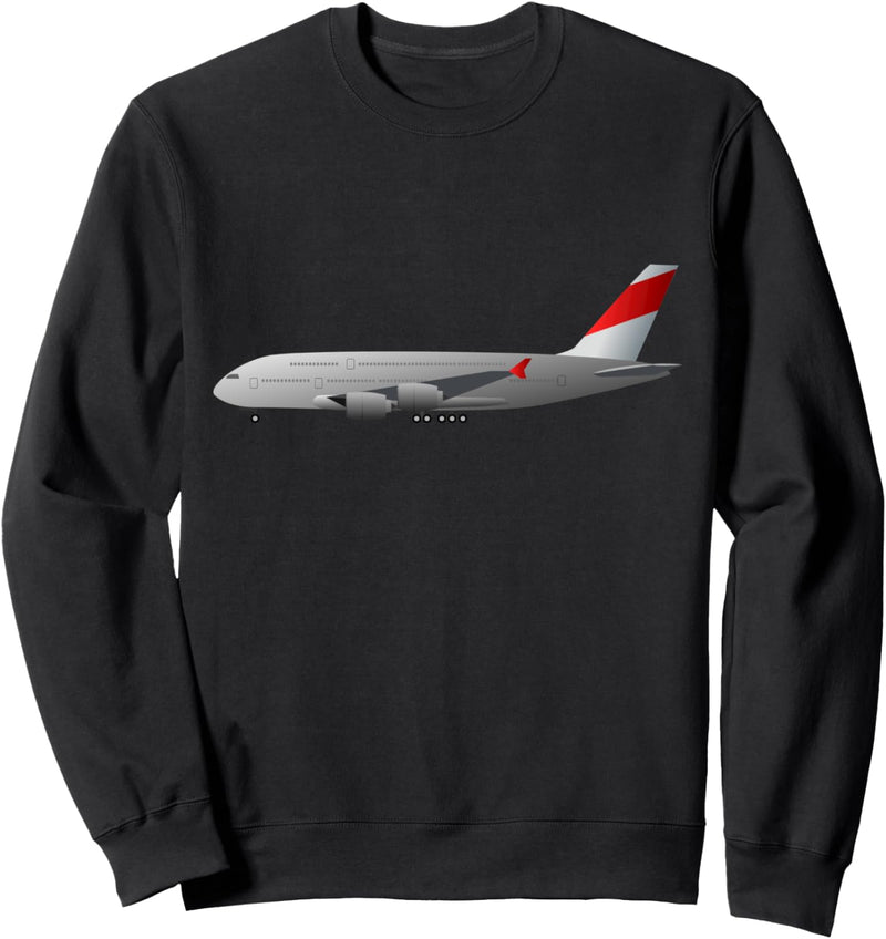 Passagierflugzeug Sweatshirt