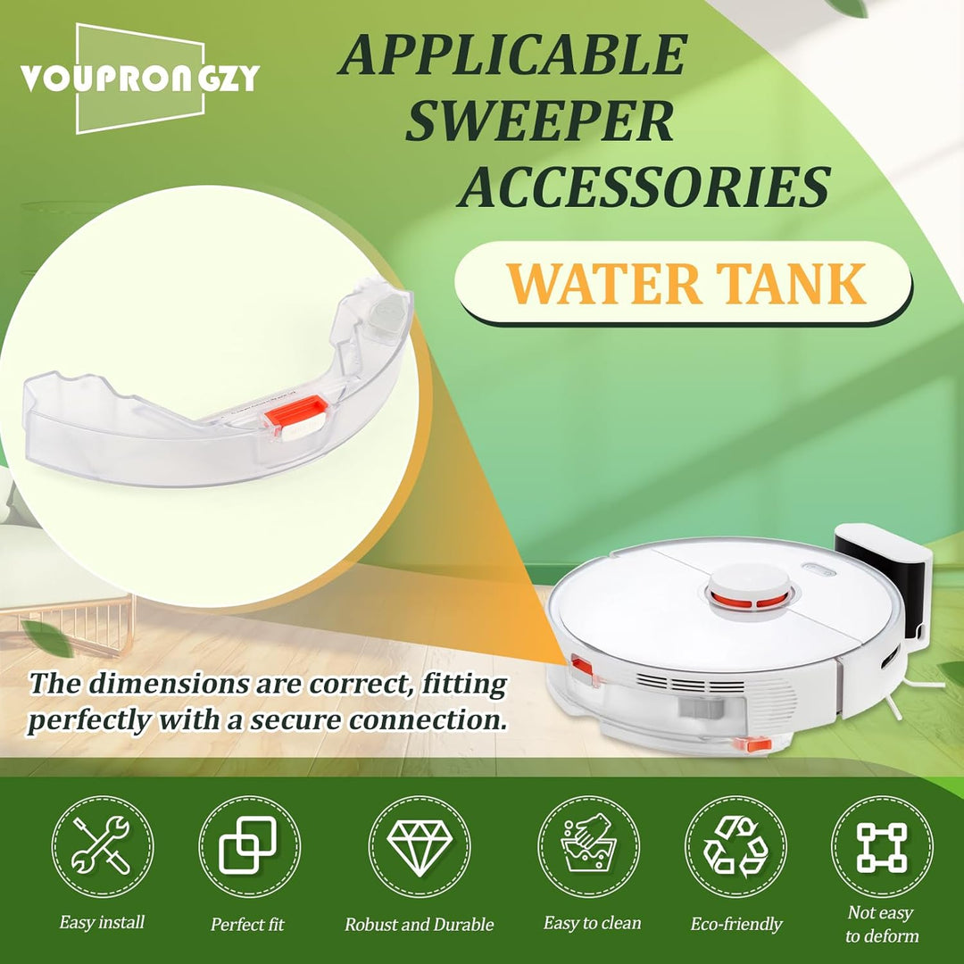 Wassertank für Roborock S5 MAX / S50 MAX / S55 MAX Ersatz Wassertank Staubsauger Staubbox